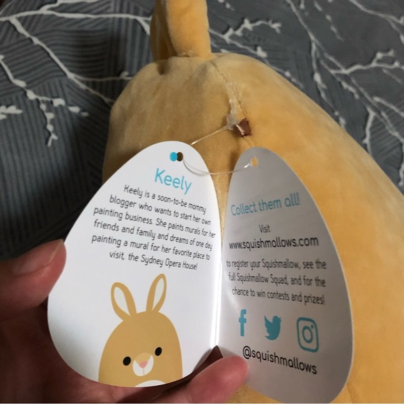Keely the Kangaroo 8” Squishmallow - Picture 2 of 3